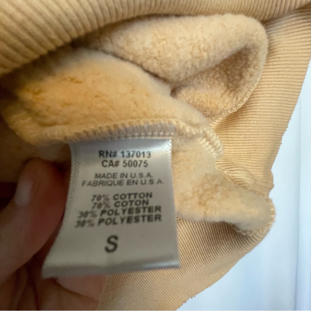 Wildfox Tan and Cream Casual Top - Picture 4 of 4